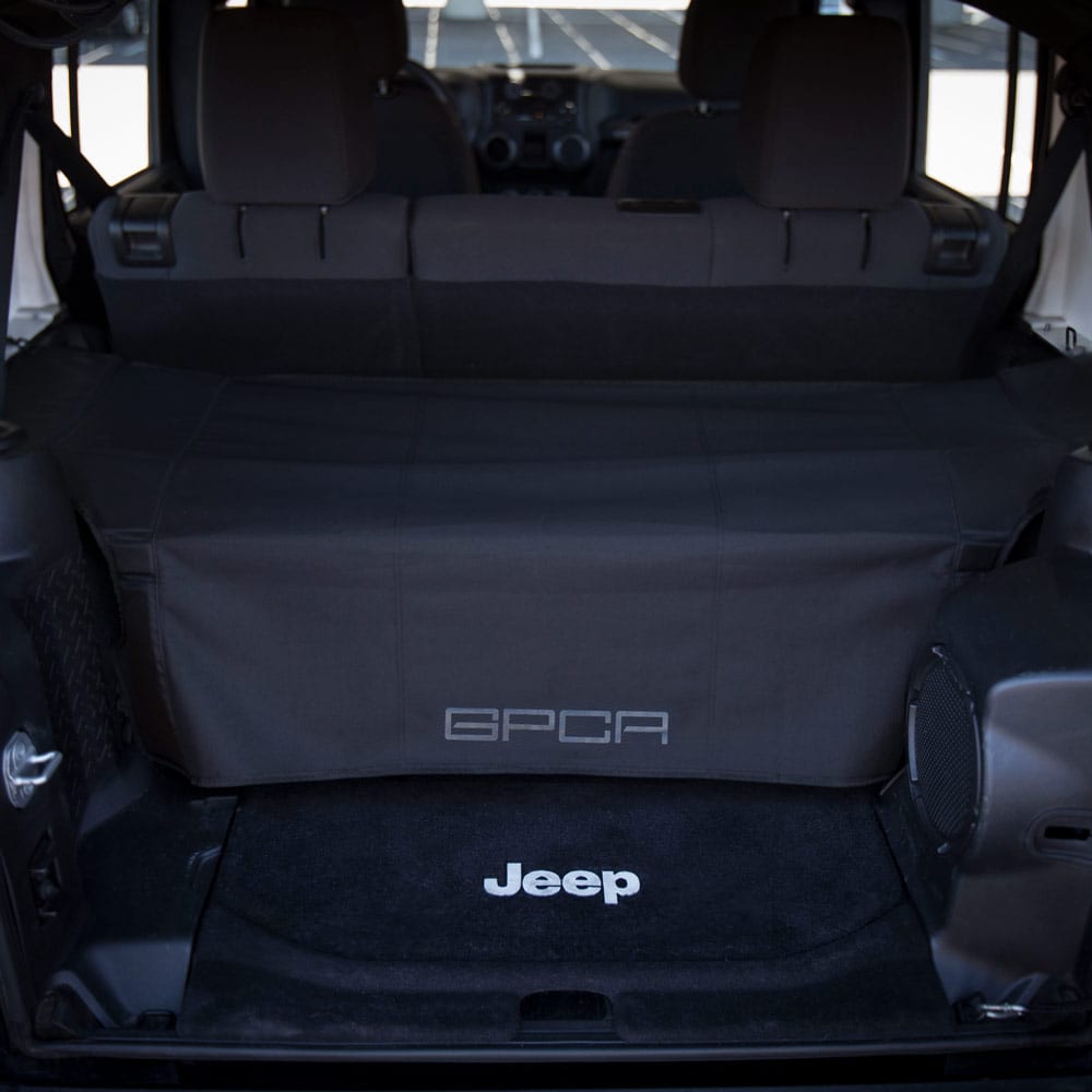 GPCA Jeep Wrangler cargo cover half trunk cover