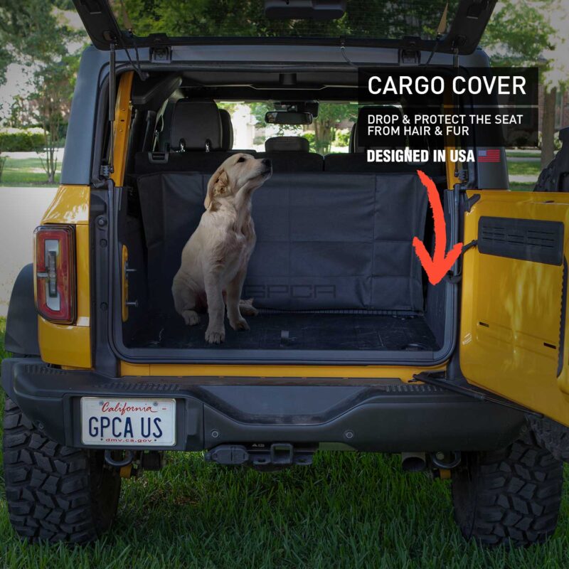 GPCA Bronco Cargo Cover, Dog fur protection